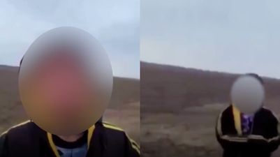 Heartbreaking footage emerges of migrant boy asking US Border officer for help