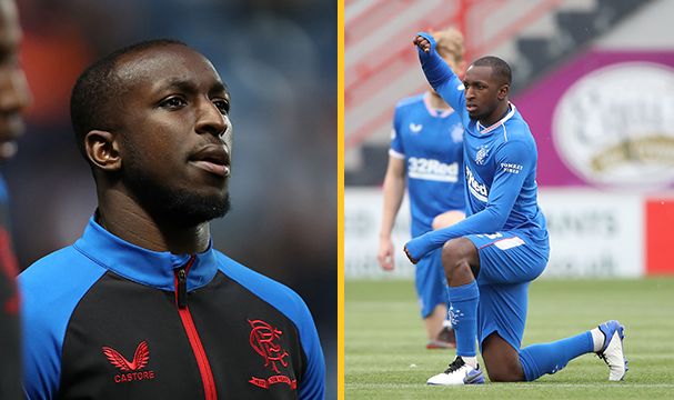 Rangers' Glen Kamara is booed then sent off during defeat to Sparta Prague, Europa League