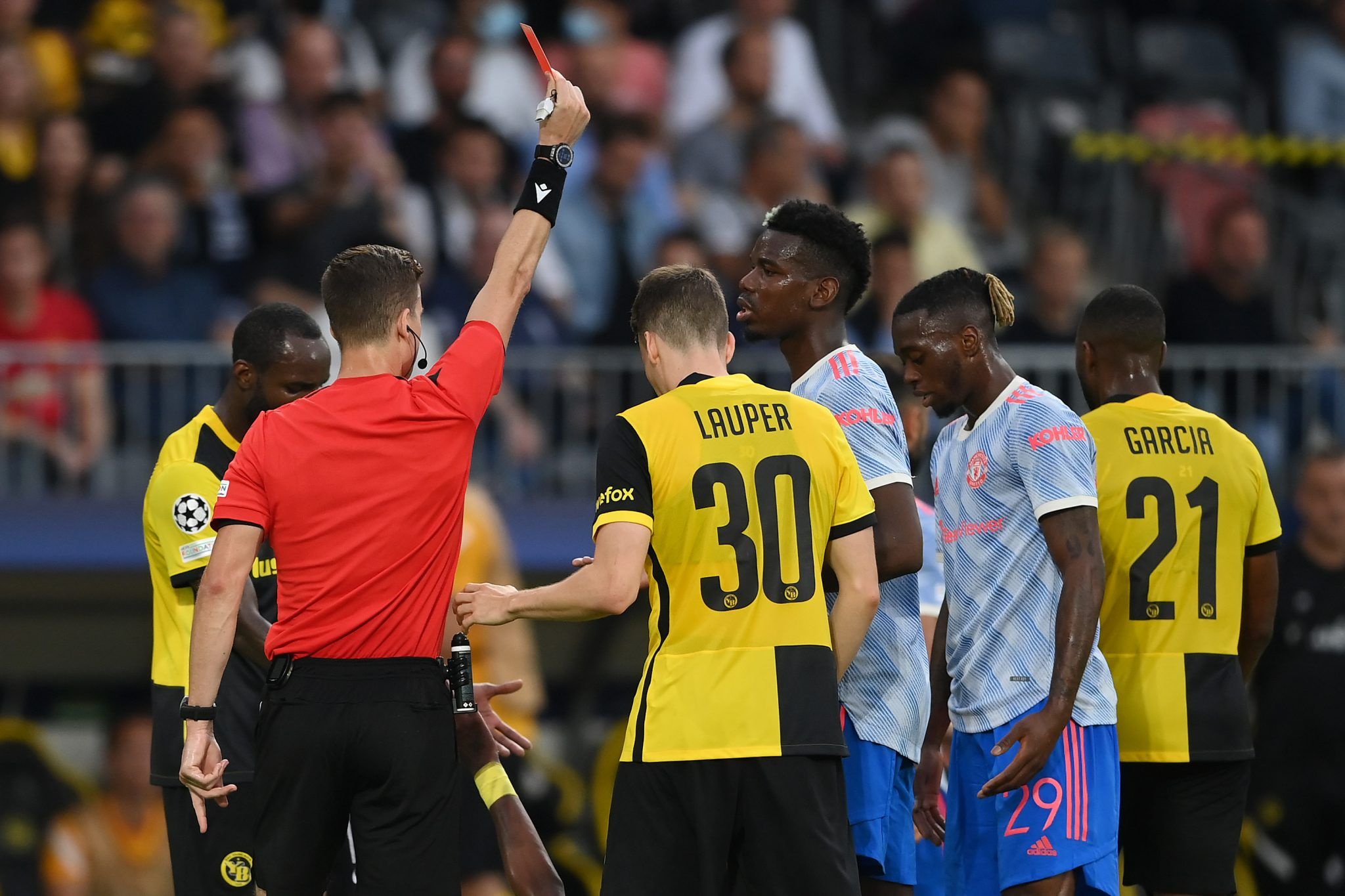 Football history made as ref has yellow card Uno reversed 