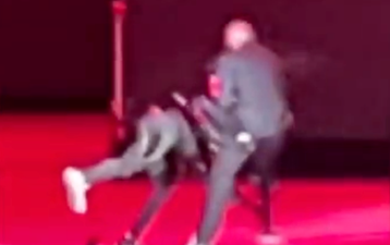 Video captures the exact moment Dave Chappelle is attacked on stage