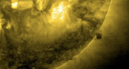 NASA allegedly shut down the Sun’s live cam after strange black cube emerged