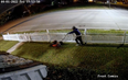 Bizarre moment man ‘burgles home and stops to mow front garden’ before fleeing