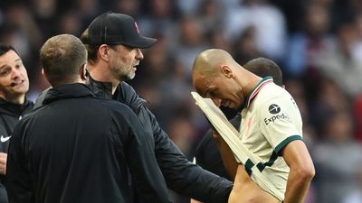 Liverpool could be without Fabinho for crucial spell after injury at Villa