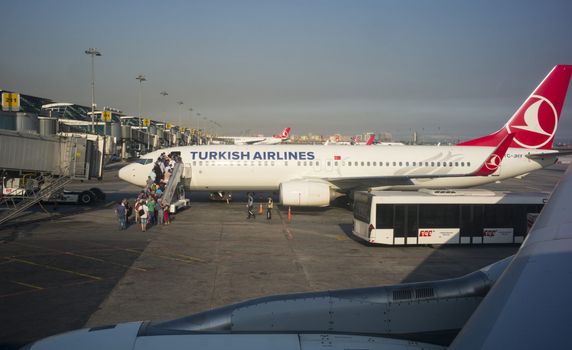Passengers sent plane crash pictures on Turkish flight