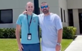 Hero passenger who landed plane with no training seen for first time