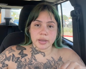 Woman leaves tattoo shop in garage mid-inking after being fat-shamed