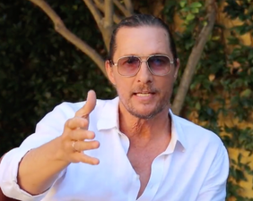 Matthew McConaughey wants this one word removed from the dictionary