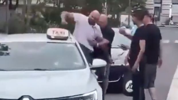 Tyson Fury taxi
