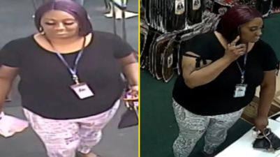 Suspect dubbed the ‘poopetrator’ pictured in US as police hunt her for defecating in beauty store