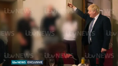 Partygate: First photos of Boris Johnson on the piss during lockdown