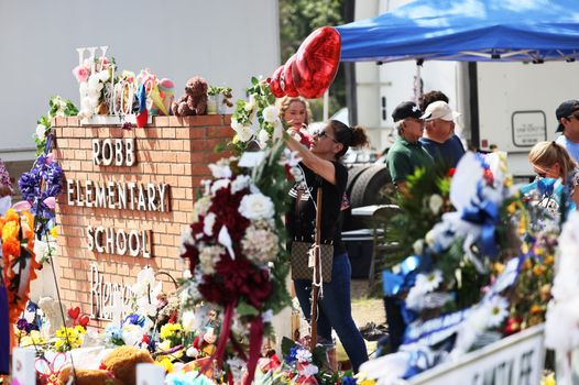 Related links Woman kills man who opened fire on a birthday party in Virginia Texas shooting: Surgeon shares powerful message after treating victims Shocking moment man appears to pull 'a gun' on live TV crew during report on gun violence