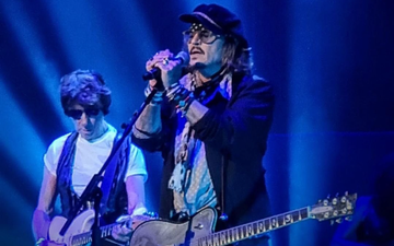 Johnny Depp gets ‘standing ovation’ as he plays second gig with Jeff Beck as verdict due
