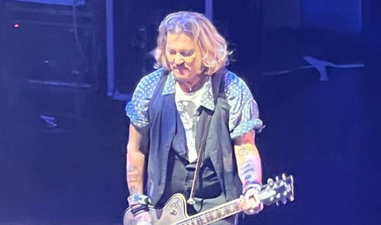 Johnny Depp chased in car after performing in Gateshead and announcing album with Jeff Beck