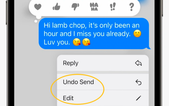 Finally Apple will allow users to edit and unsend iMessages
