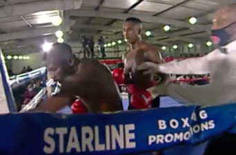 Boxer dies in hospital after fighting invisible opponent during title fight