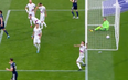 Armenia defender furiously throws water bottle towards linesman, escapes red card