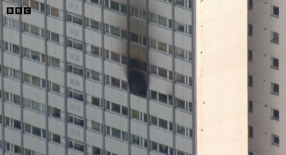 Fire breaks out in block of flats close to Grenfell Tower
