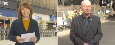 People are praising rail striker for ‘brilliant answer’ to Sky News’ questions about protests