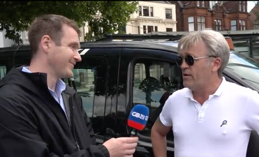Awkward scenes as GB News cut interview short after taxi driver says he supports rail strike