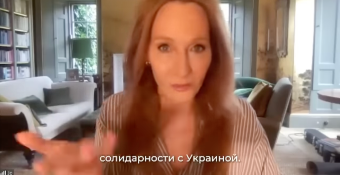 J. K. Rowling Zelensky prank
