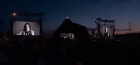 Johnny Depp video played during Paul McCartney set at Glastonbury