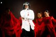 Glastonbury: Kendrick Lamar closes festival with blood-soaked plea for women’s rights