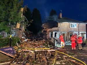 Birmingham: Woman found dead after house destroyed in suspected gas explosion in Kingstanding