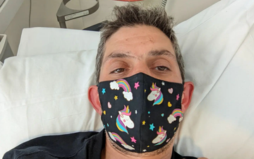 First Dates’ Merlin Griffiths back in hospital with cancer complications