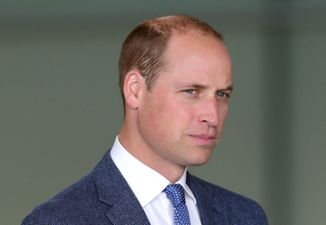 Prince William arrives in Aberdeen with the Duke of York and Prince Edward