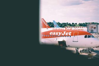 Moment fighter jet appears at the wing of easyJet flight after teen passenger ‘made bomb threat’