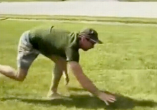Personal trainer says running around like a dog on all fours is the secret to ‘getting crazy ripped’