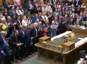 Boris Johnson signs off final PMQs as Tory leader with ‘Hasta la vista, baby’