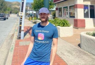 Serial US sperm donor who has fathered 48 children says a couple has had his first child in the UK