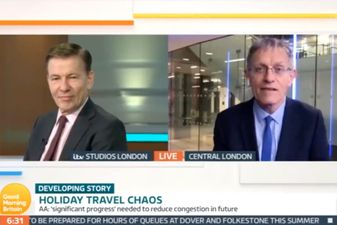 Andrew Pierce’s face is a picture as he gets schooled by Simon Calder over Dover Port chaos