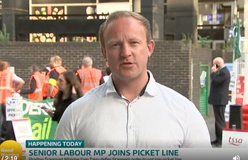 Labour frontbencher defies Keir Starmer and backs rails strikes on picket line