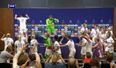 England stars gatecrash Sarina Wiegman press conference singing ‘it’s coming home’