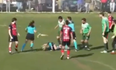Female referee attacked by male player during amateur game in Argentina