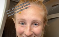 Moment woman gets upgraded to business class after being mistaken for Lioness Chloe Kelly