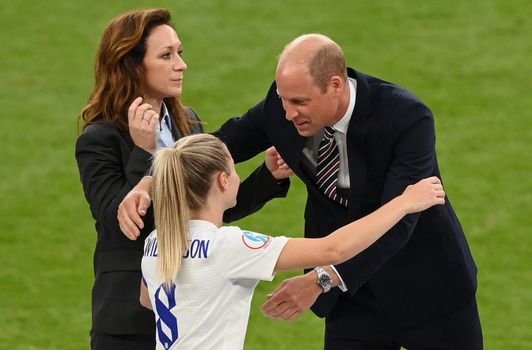 Prince William broke royal protocol at Euro 2022 final