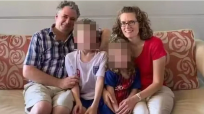 Mum dies in sleep in front of children and husband on flight back to UK