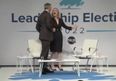 Microphone picks up fiery spat between Tom Newton Dunn and Liz Truss following leadership debate