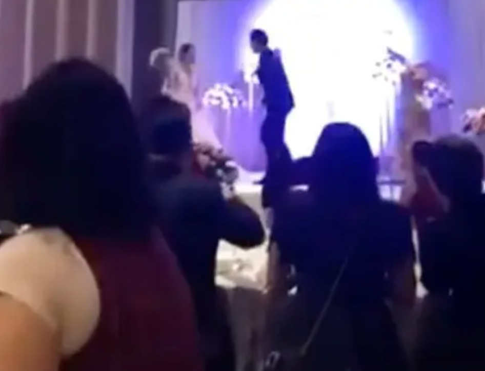 Groom shocks wedding by playing video of his bride cheating with her brother-in-law - JOE.co.uk