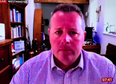 Tory leader in shambolic BBC interview saved by even more embarrassing sign on his bookshelf