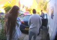 Son crashing car on driveway ruins the moment mum meets girlfriend for the first time