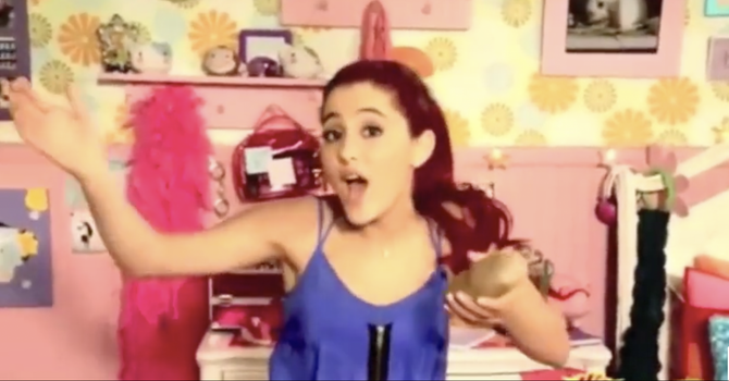Image: Ariane Grande on Nickelodeon
