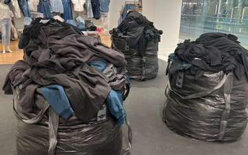Kanye West roasted for selling clothes in black bin bags