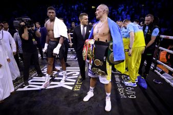Was Anthony Joshua concussed when he made his post-bout speech?
