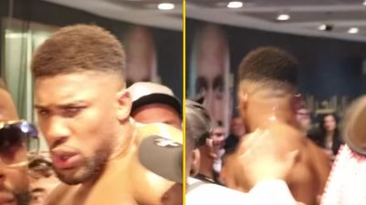 Security forced to intervene after Joshua antics continue backstage