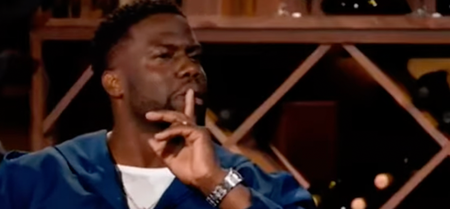 People think Kevin Hart’s reaction during interview confirms the Illuminati exists