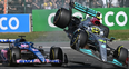 Lewis Hamilton crashes out in first lap of Belgian Grand Prix